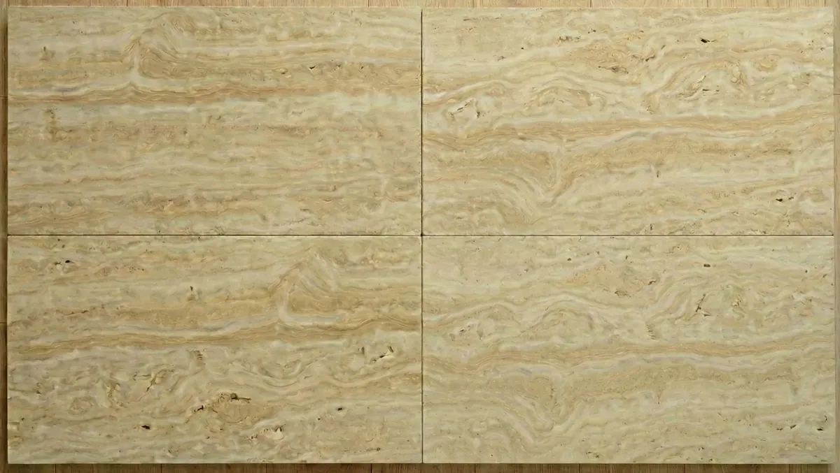 Classic Travertine Honed & Filled Tiles